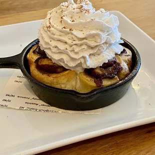 Vegan Cinnamon Rolls with Oat Milk Whip