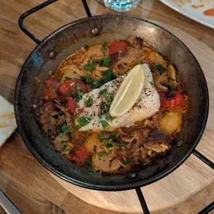 Special of the day: codfish (yummy!!)