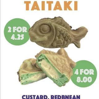 4 PCS PANDAN TAIYAKI