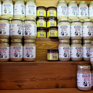 Store items to purchase.