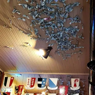 Story behind this ceiling is interesting!