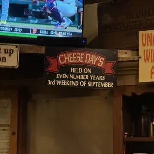Gotta know about the Cheese Days festival, right???