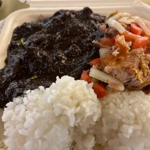 Lechon and dinaguan