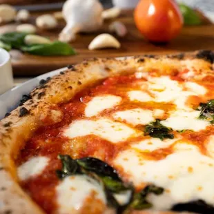 pizza, food