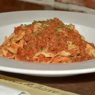 Home-Made Tagliatelle Alla Bolognese