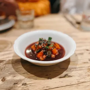 ocean trout crudo -- @foodiejocho