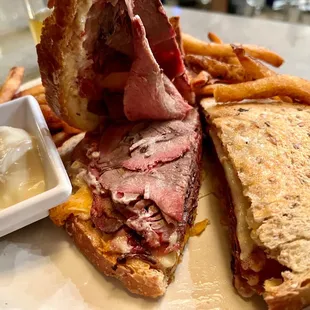 Corned Beef Tongue Reuben