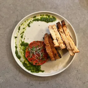 a plate of food