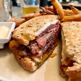 Corned Beef Tongue Reuben