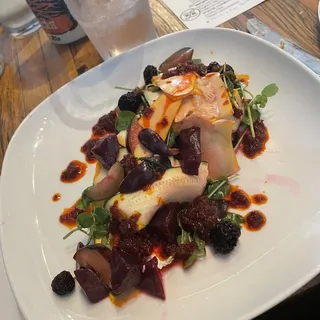 Beet, Gold Plum, Fennel & Kohlrabi Salad