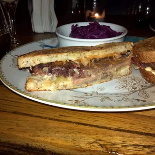 Corned Beef Tongue Reuben