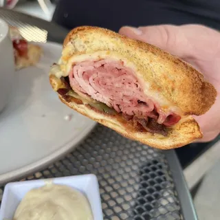 Cuban-pressed Ham