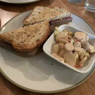 Pâté Sandwich on Rye