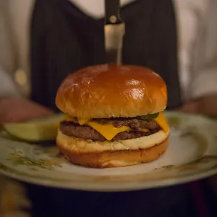 Bavette's Grilled Cheeseburger