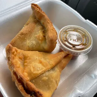 Veggie Samosa Chat