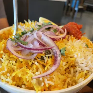 Chicken biryani