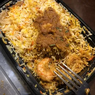 Shrimp Biryani