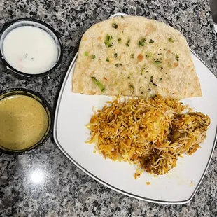 Hyderabadi Chicken Dum Biryani