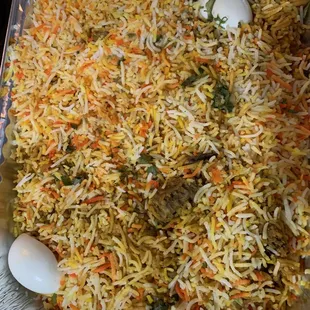 Hyderabadi Chicken Dum Biryani Family Pack.