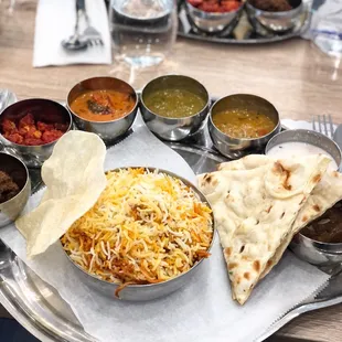 Chicken Thali