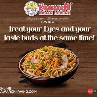 Noodles - Treat your Eyes and your Taste buds at the same time!