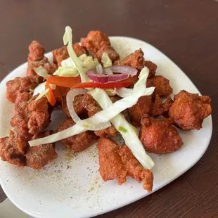 a plate of food