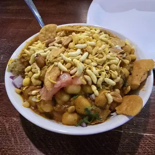 Our first experience with a deconstructed samosa. It was delightful