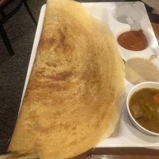 Potato Masala Dosa