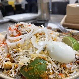 Chicken tikka biryani