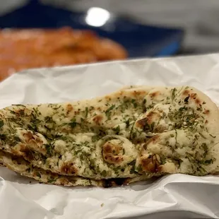 Garlic Naan - soft &amp; fresh
