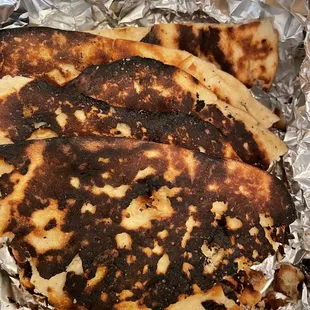 Burnt Naan