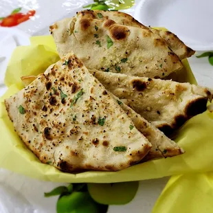 Delicious Garlic Naan