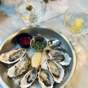 Fresh oysters
