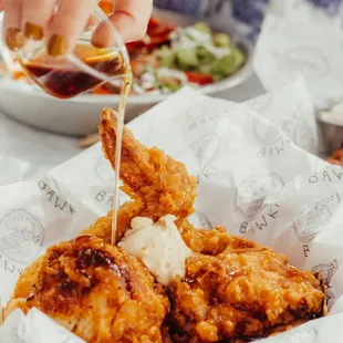 Chicken and Waffles
