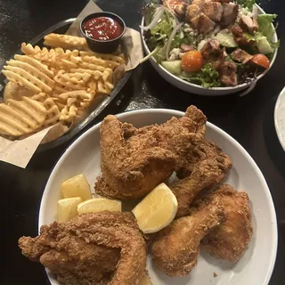 Whole Fried Chicken Plate