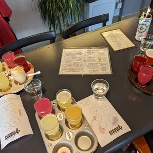 Flights of cider