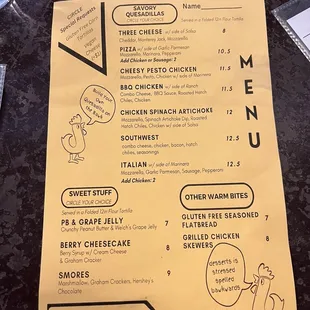 Food Menu