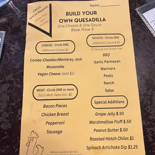 Food Menu