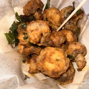 Fried Mushrooms
