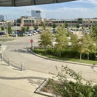 View of Aksarben Village across the street