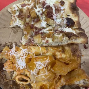 Spicy rigatoni and chicken bacon ranch