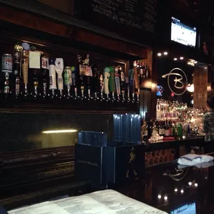 Lots of draft beers!