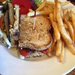 The yummy portobello brie melt