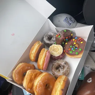 11 of 12 donuts