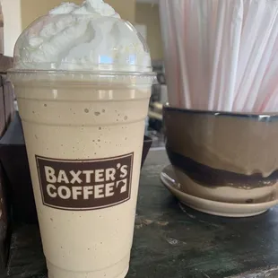 Vanilla Baxter's Blitz with cold brew