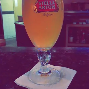 Stella on tap