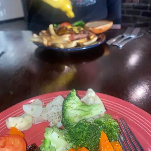 Yummy yummy Monday burger special!