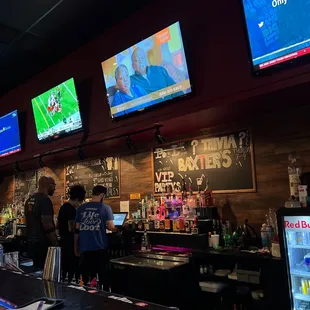 Sat down 3 people working the register. Got a beer but no greeting or menu.