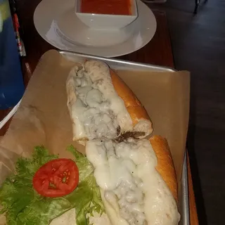 philly cheese steak sandwich