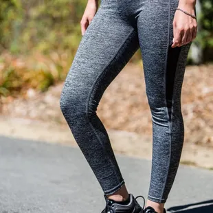 BADT Yoga Pants- Black/Gray (Long)